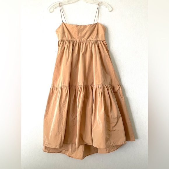 ARITZIA Wilfred Satire Taffeta Midi Dress - Picture 5 of 15